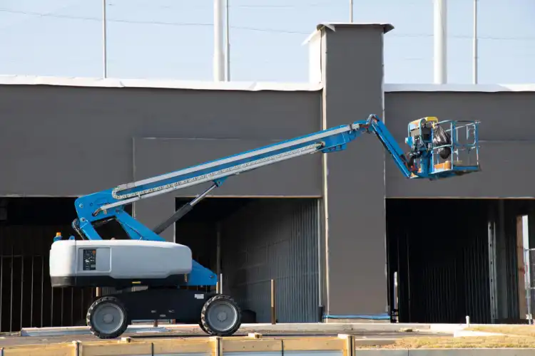 Boomlift Equipment at an Oakland construction site