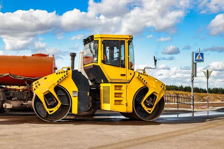 Construction equipment rental supporting a job site in Ft. Myers, Florida
