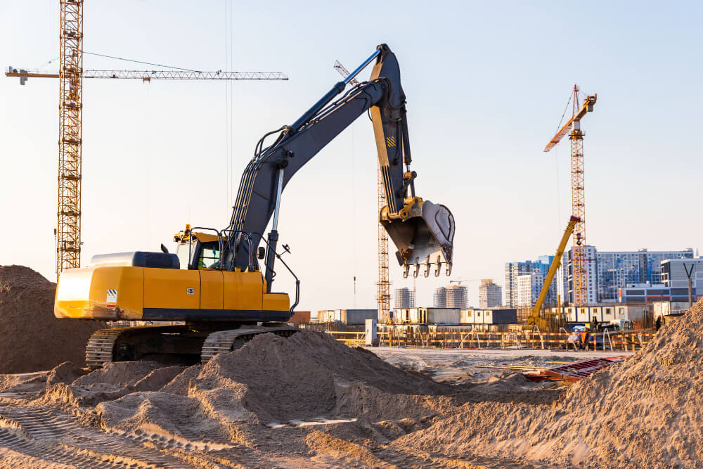 Construction equipment rentals in Greensboro, North Carolina