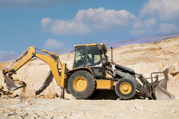 Earthmoving machinery operating on a Moncks Corner construction project