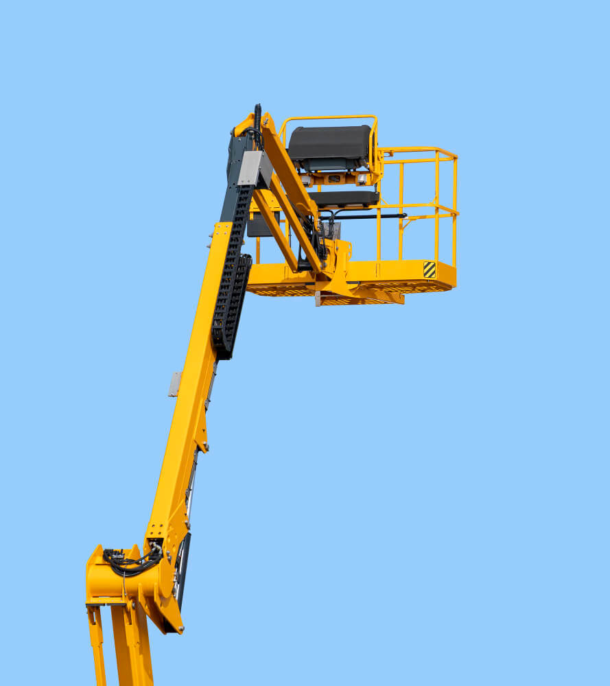 Heavy machinery operating on a Wake Forest, NC job site