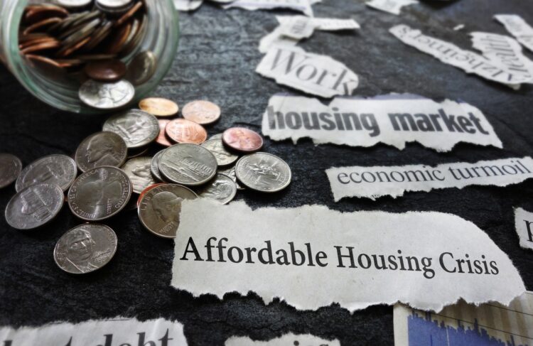 Housing crisis in the USA.