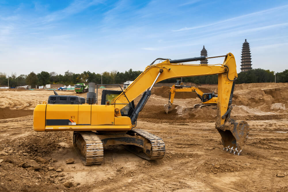 Construction equipment rentals in Winston-Salem, North Carolina